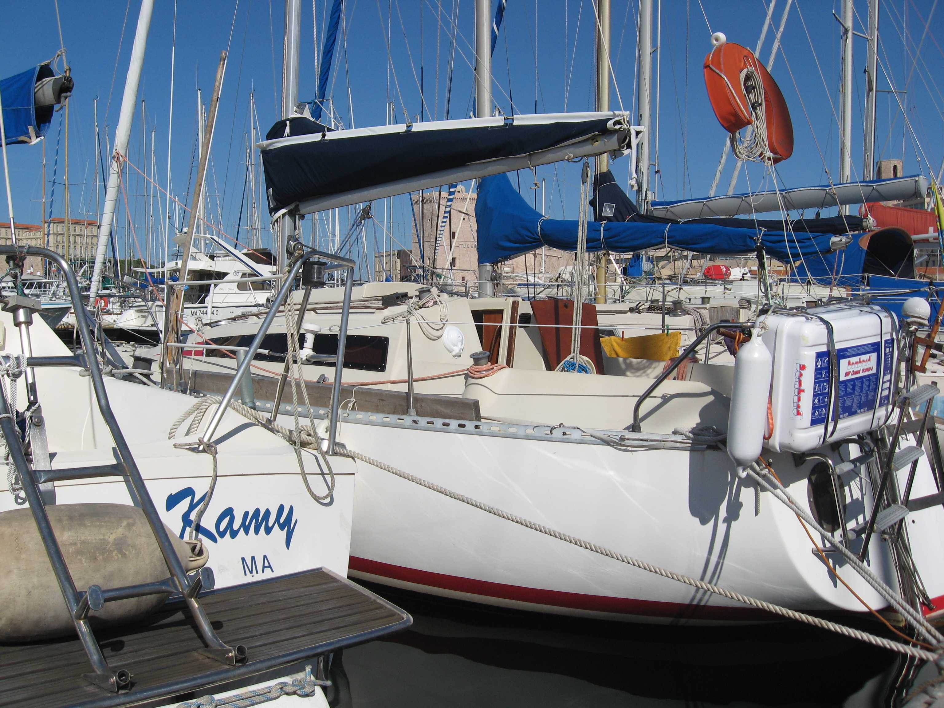 dans le vieux port Marseille